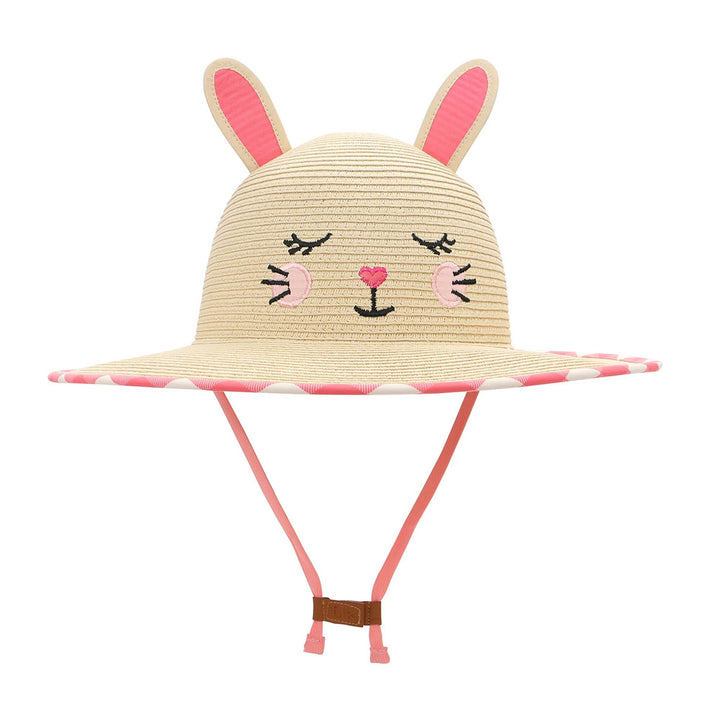 Kids Lifeguard Straw Hat   Bunny