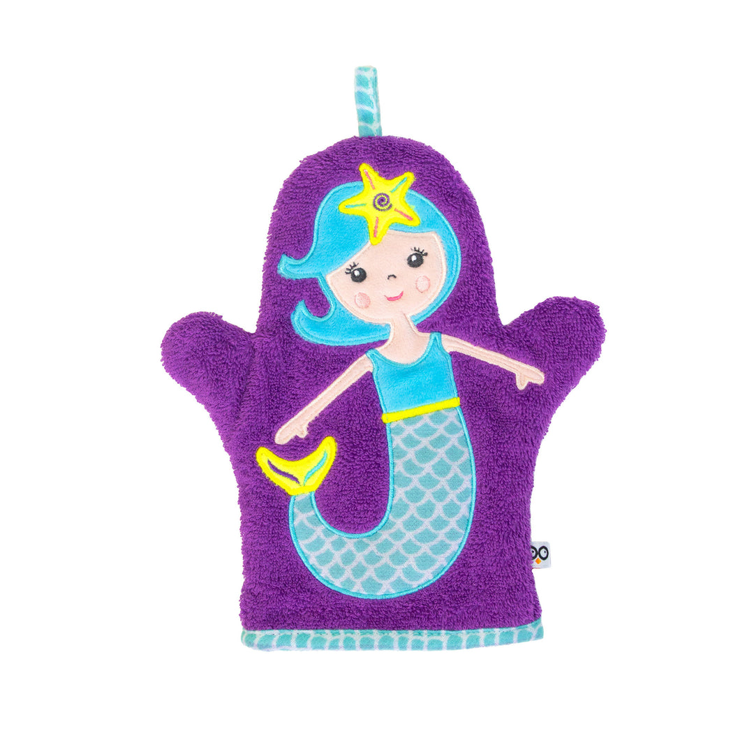 Baby Snow Terry Bath Mitt