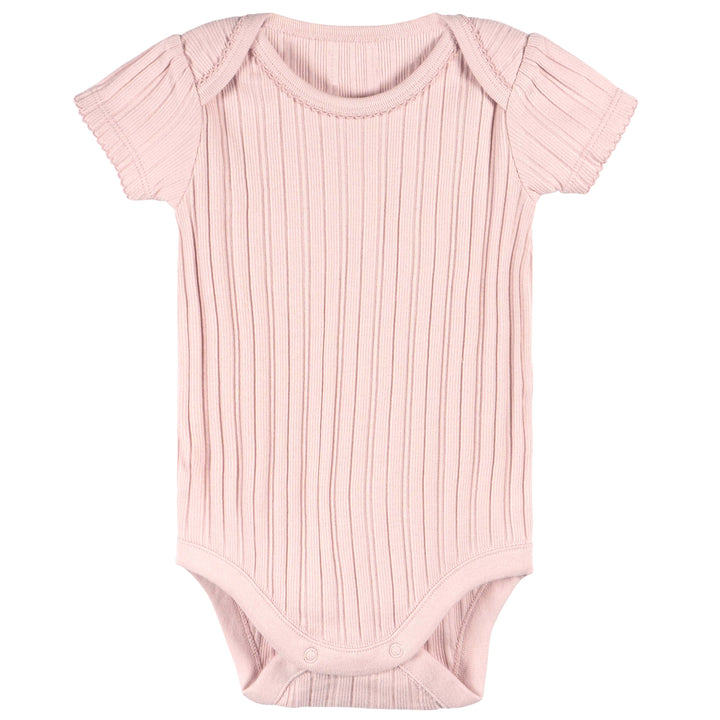 Short Sleeve Bodysuits - 3pk