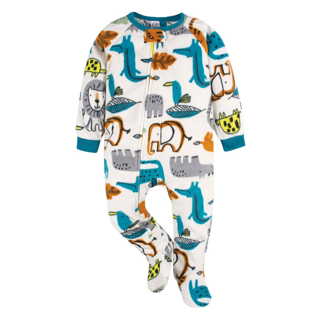 2-Pack Baby & Toddler Neutral Hot Chocolate Fleece Pajamas – Gerber  Childrenswear