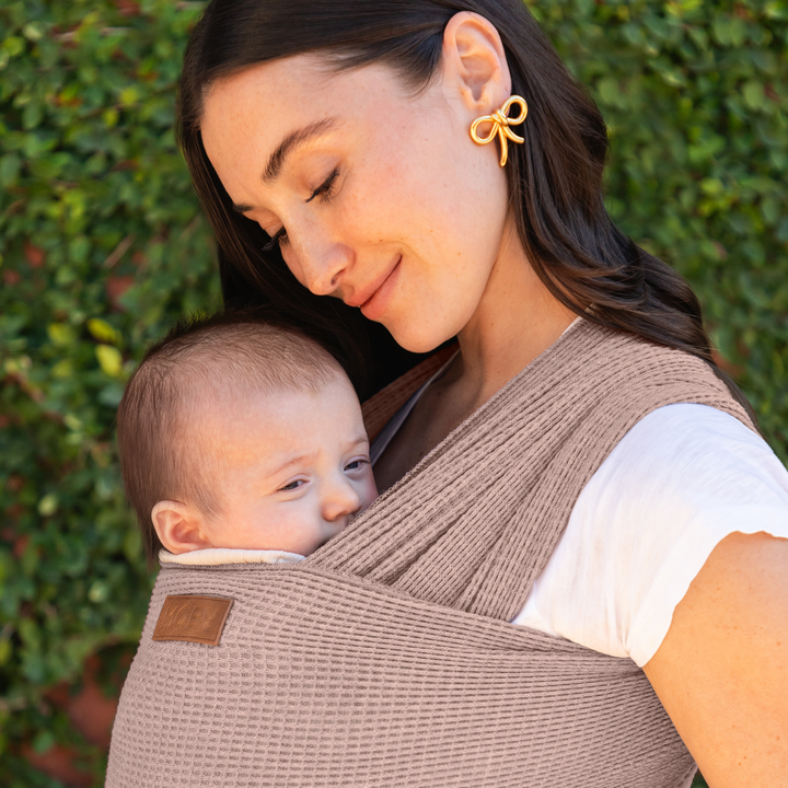 Waffle Knit Wrap - Sandstone