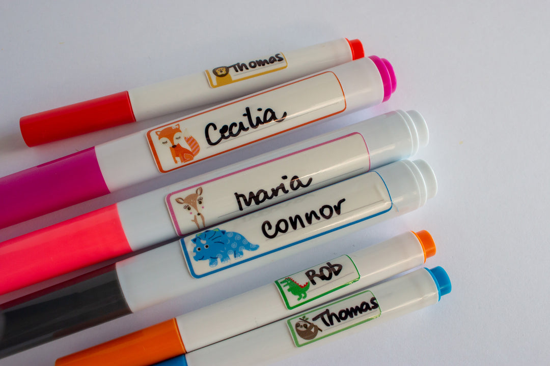 Multi Purpose Name Labels - Allie & Friends