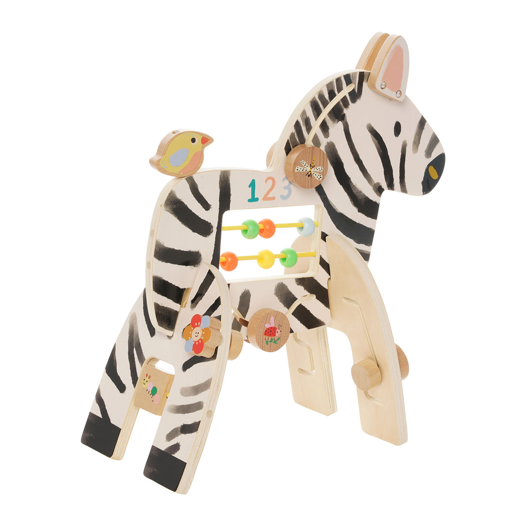 Wooden Activity Toy - Safari Zebra