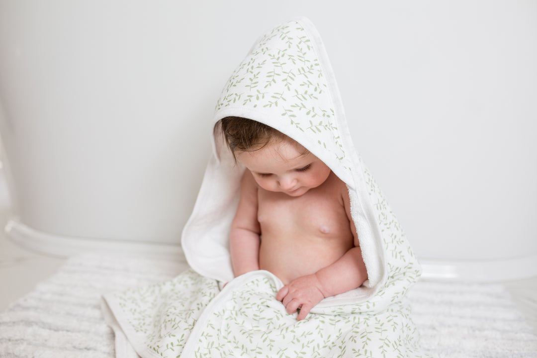 Hooded Towel - Greenery