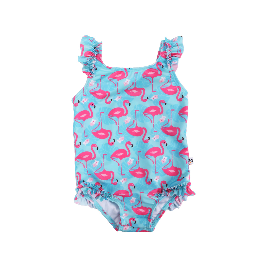 Baby Ruffled 1 Piece Swimsuit