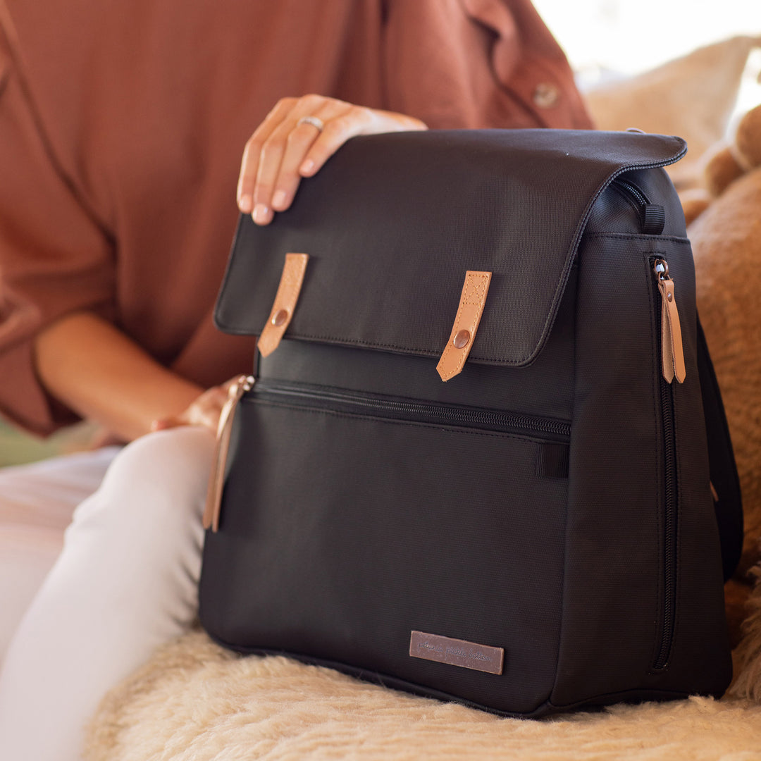 Meta Backpack - Black Matte Canvas