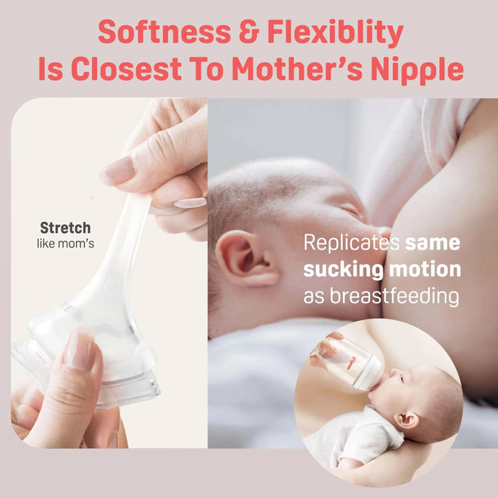 PPSU Bottle 5oz (1-Pack) with SS Nipple 0M+