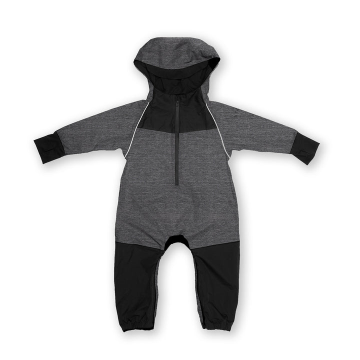 Stonz - Core - Rain Suit - Heather Grey - 18-24M Rain Suit - Black/Heather Grey 628631011327