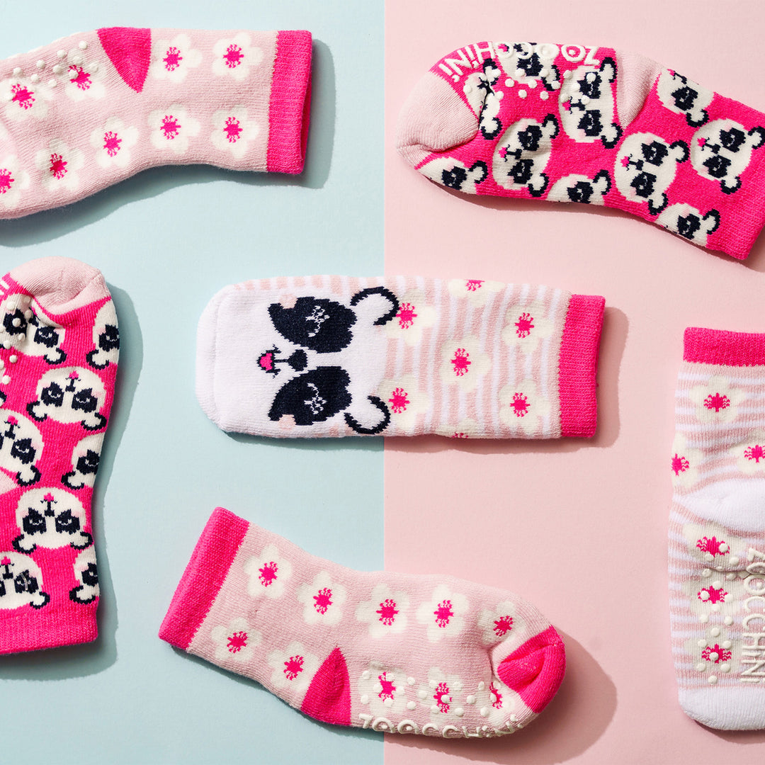 Comfort Terry Socks Set - 3 Pair - Pippa the Panda