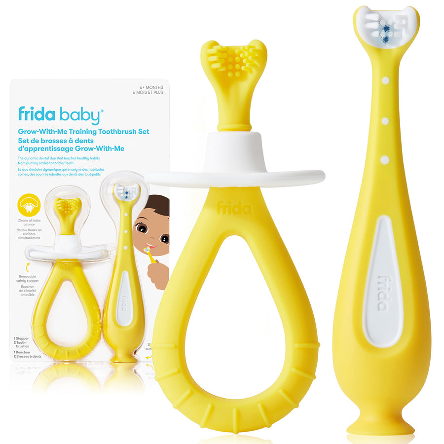 Frida Baby - Grow-With-Me Training Toothbrush Set Grow-With-Me Training Toothbrush Set 810028771222