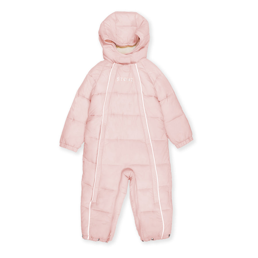 Stonz - F24 - Snow Suit Puffer - Haze Pink - 6-12M Snow Suit - Puffer - Haze Pink 628631011556