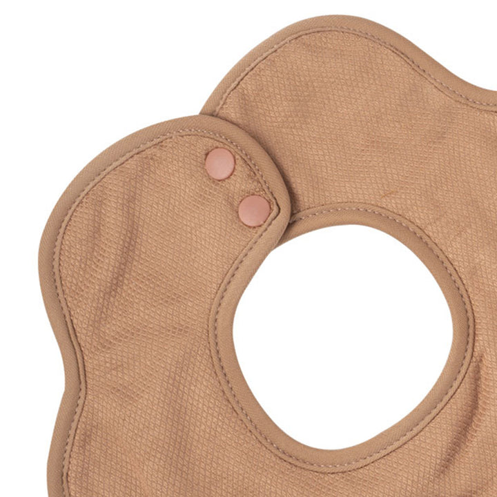 Kaffle Roundabout Drool Bibs 3 Pack - Sand, Tan, Brown