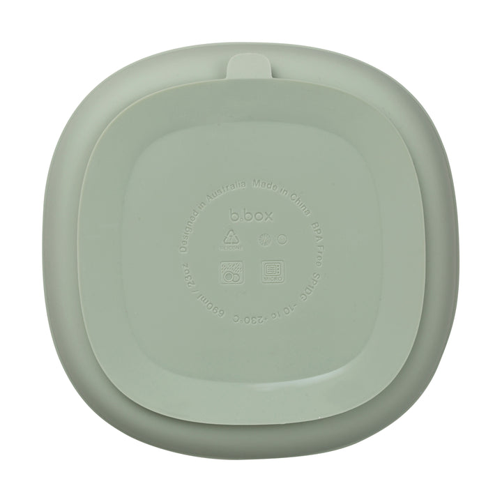 Silicone Plate + Lid