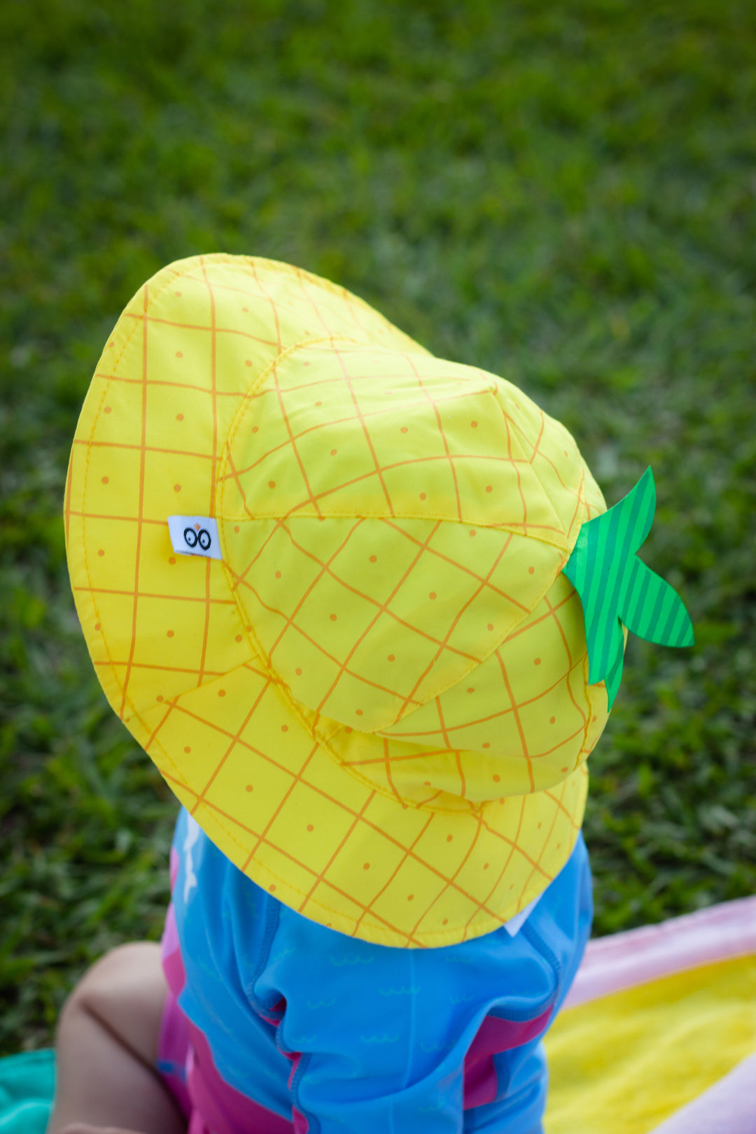 UPF50+ Baby Sun Hat - Pineapple