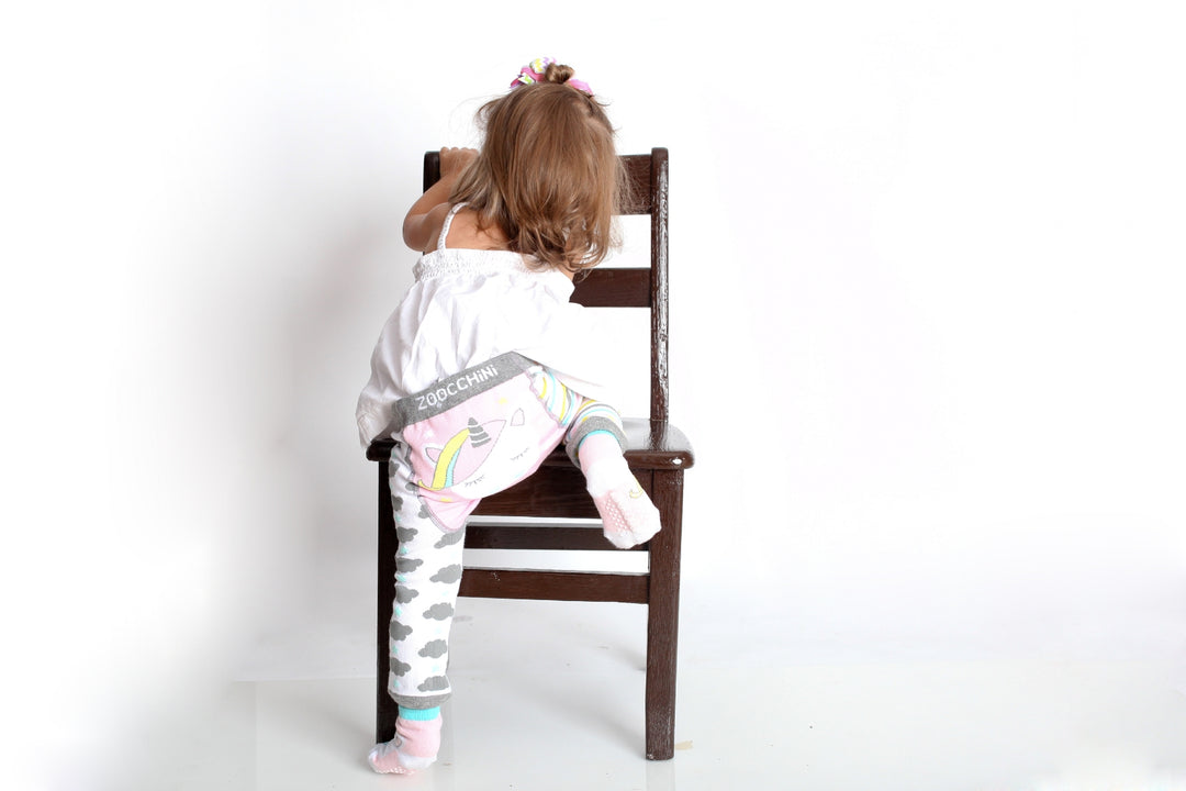 grip+easy™ Comfort Crawler Legging & Sock Set - Allie Alicorn