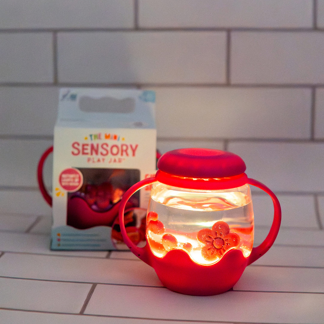 Mini Sensory Play Jar with Silicone Fillers - ENG ONLY