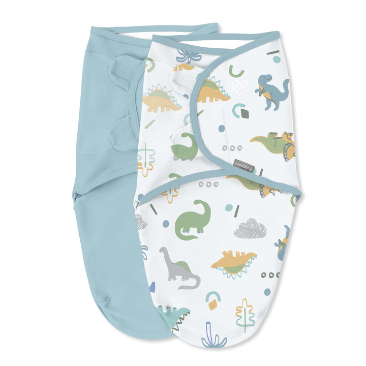 SwaddleMe - 2pk Original - Stage 1 - Tropical Dino - 0-3M 2 pack Original Swaddle - Tropical Dino - Stage 1 012914171295