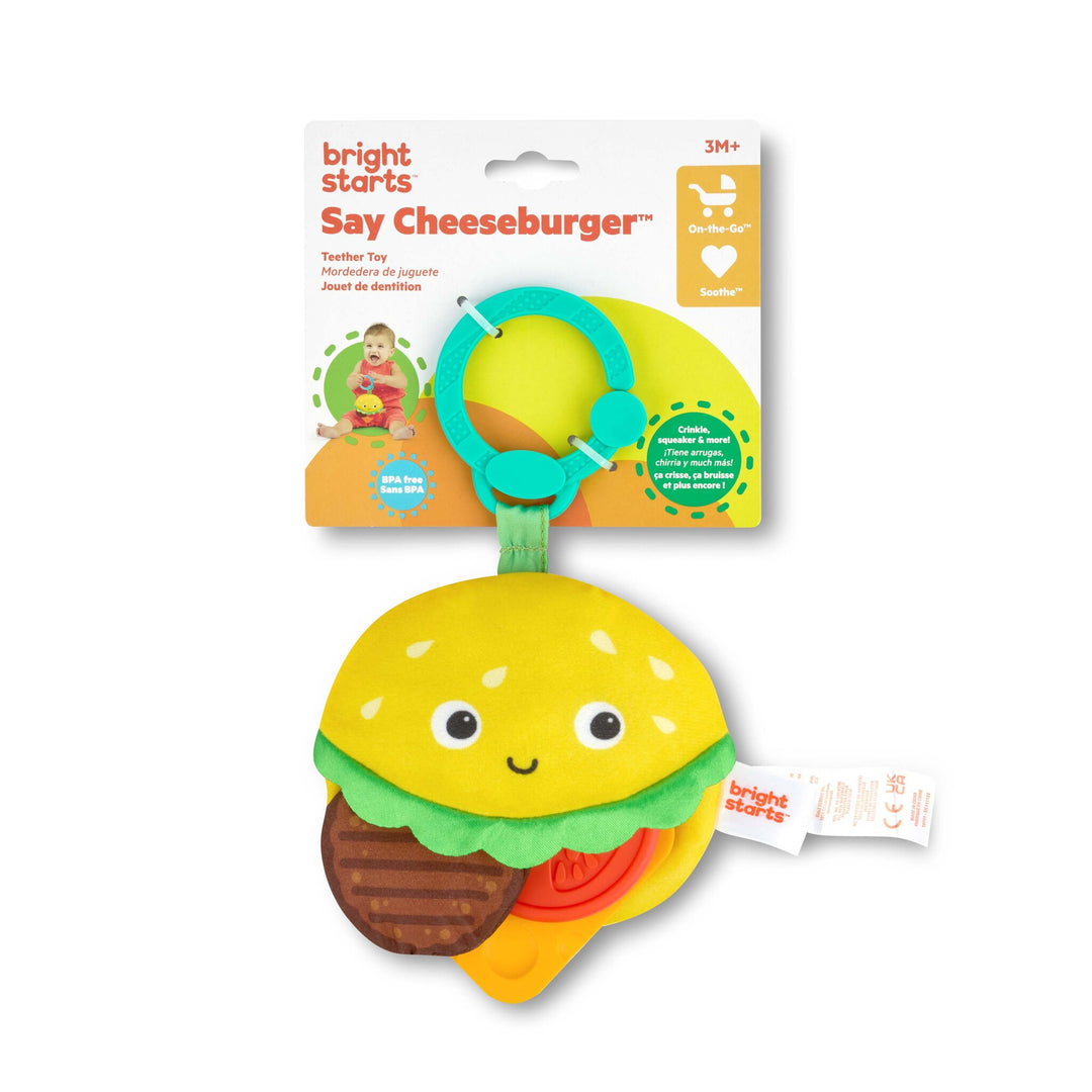 Bright Starts™ Say Cheeseburger™ Teether Toy