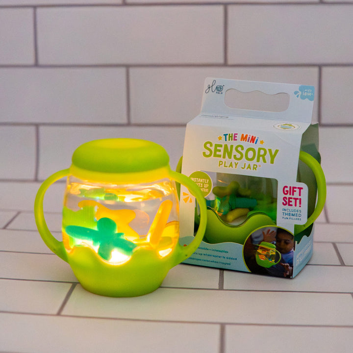Mini Sensory Play Jar with Silicone Fillers - ENG ONLY