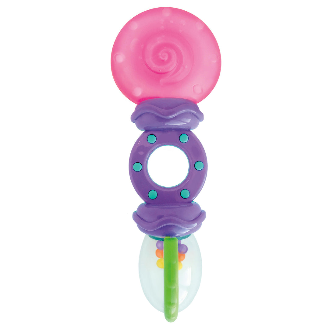 Bright Starts - Rattle + Teethe - Teether Toy Rattle & Teethe - Teether Toy 074451088368