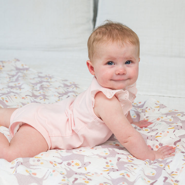 Cotton Muslin Swaddle Blanket - 47x47