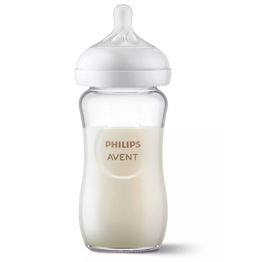 Philips Avent - Natural Glass Bottle 8oz 1pk R PA-SCF703-17 Glass Natural Bottle 8oz - 1 pack 075020093059