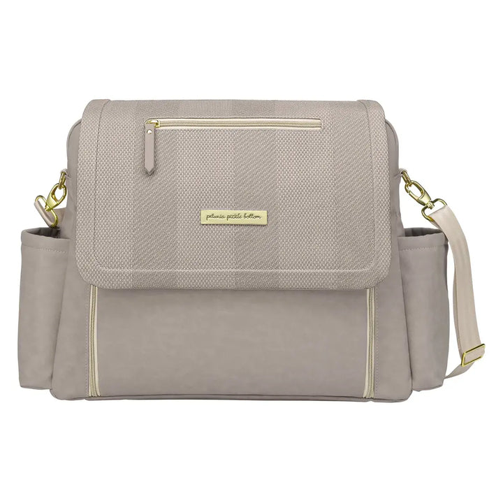 PPB - Boxy Backpack Deluxe - Sand Cable Stitch Leatherette Boxy Backpack Deluxe Diaper Bag in Sand Cable Stitch 810081351300