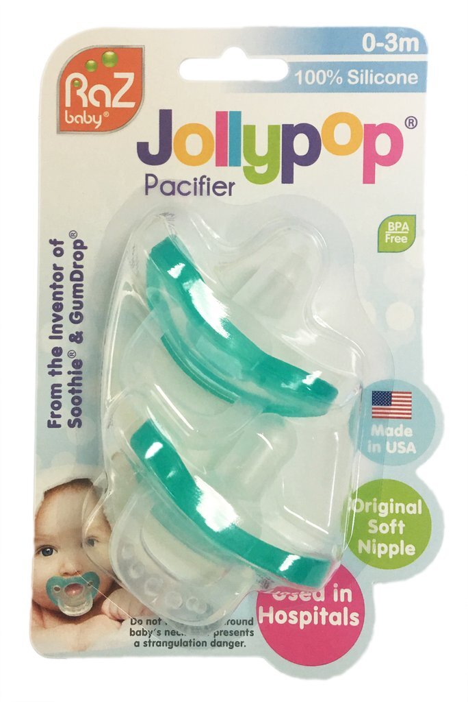 Sucette JollyPop - 0-3 mois - lot de 2