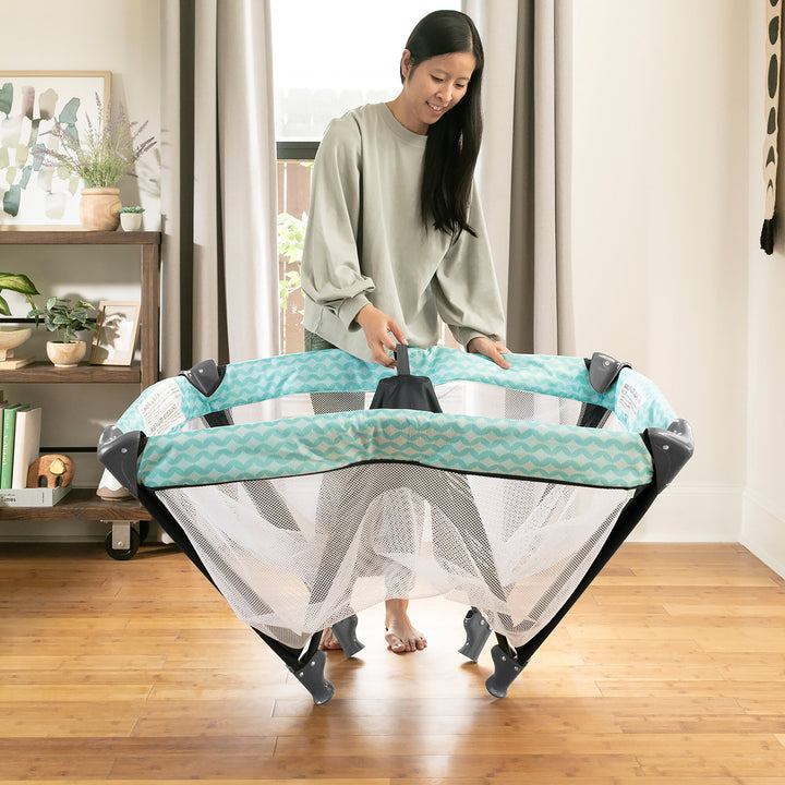 Ity Rompity Rest™ Easy Fold Portable Playard – Goji™