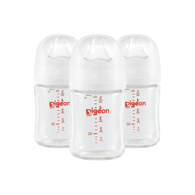 Glass Bottle 5oz with SS Nipple (0M+)