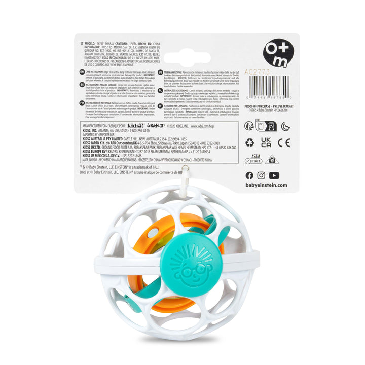 Grip & Spin Oball Rattle Toy