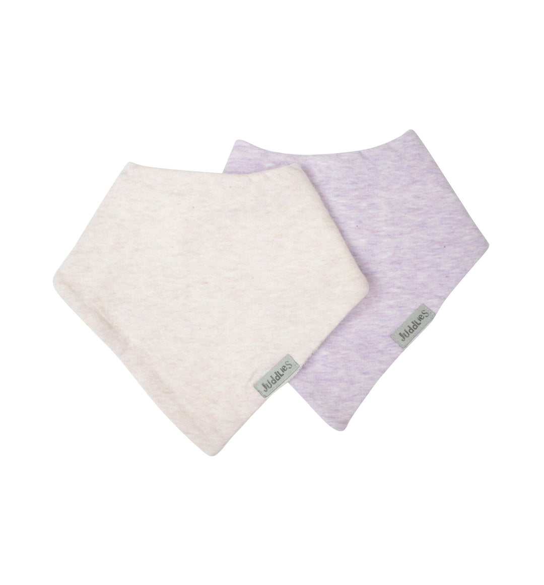 Juddlies - Breathe EZE 2PC Bandana Bib Lavender + Rosewater Breathe EZE 2 piece Bandana Bib - Lavender & Rosewater 821436010544