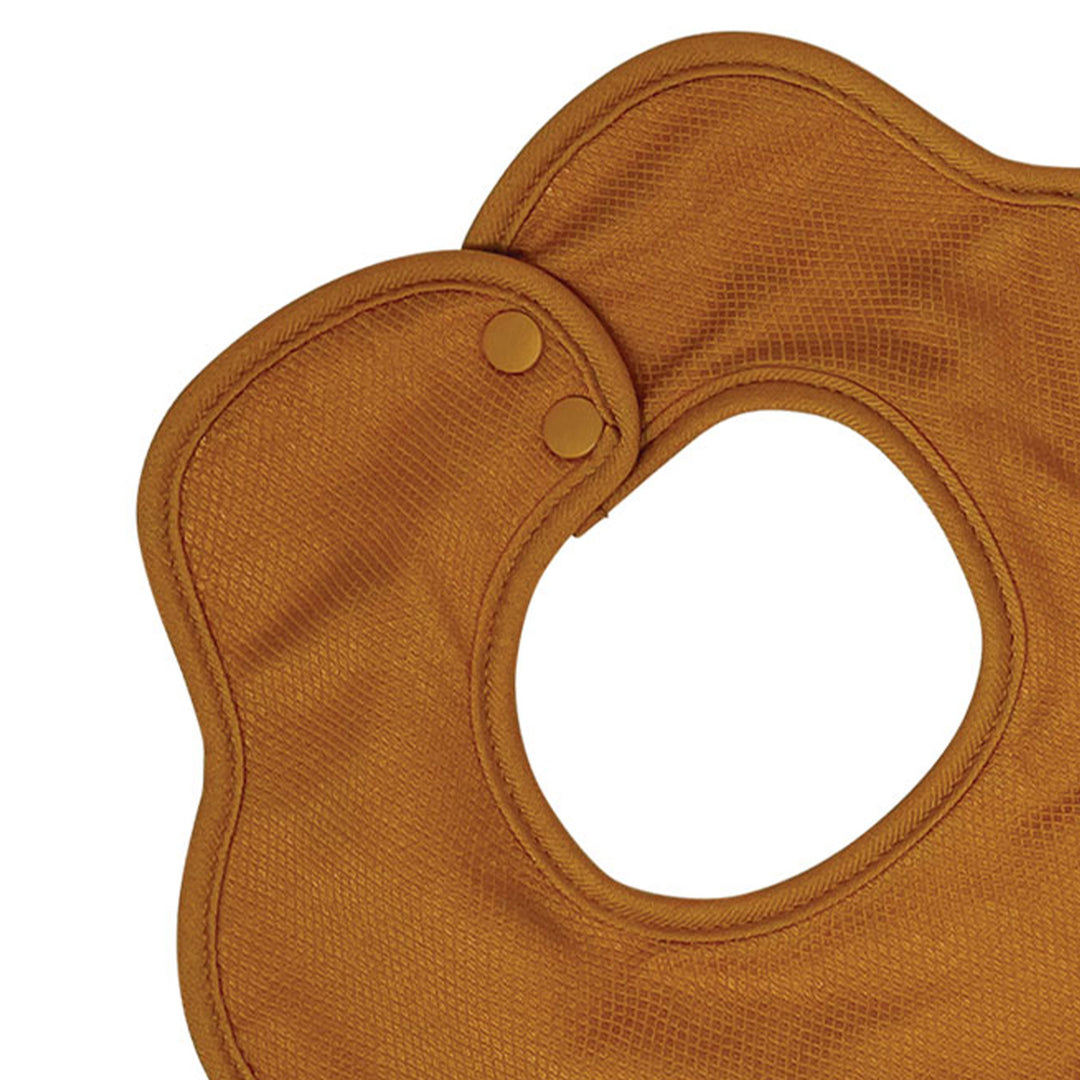 Kaffle Roundabout Drool Bibs 3 Pack - Tan, Red, Pink