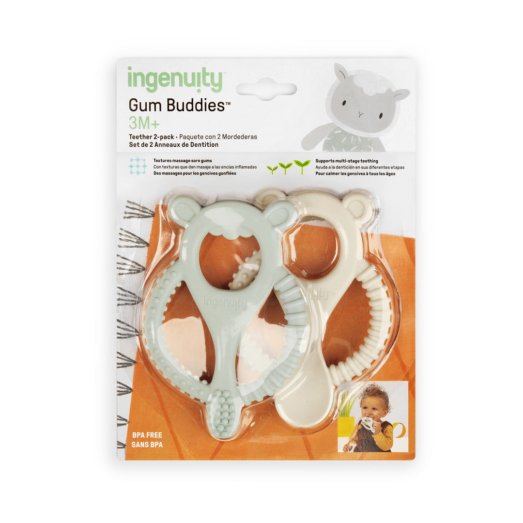 Gum Buddies™ Teether 2 Pack