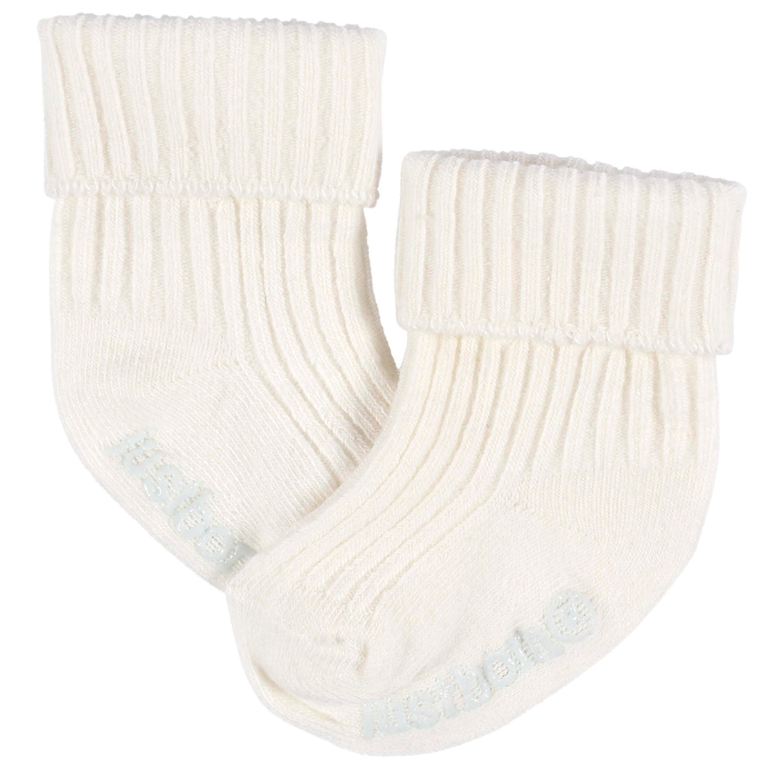 Just Born by Gerber Baby Boy 6-Pack Socks - BLUE