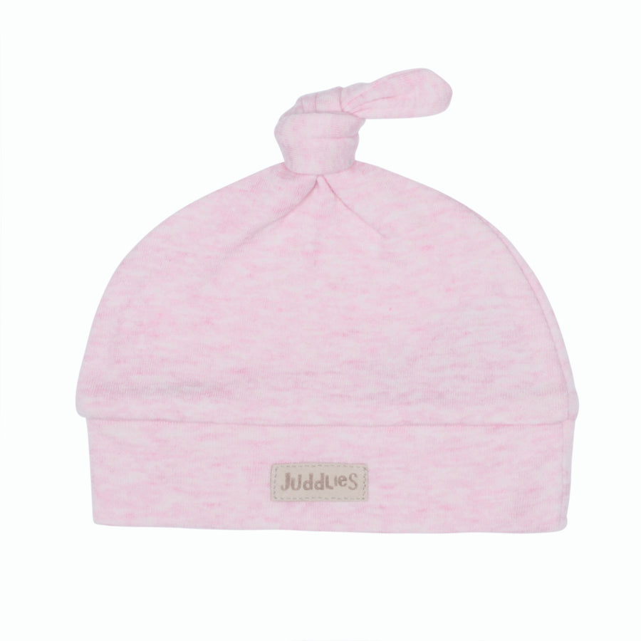 Juddlies - Breathe EZE Newborn Hat - Pink Fleck Breathe EZE Newborn Hat - Pink Fleck 821436002921