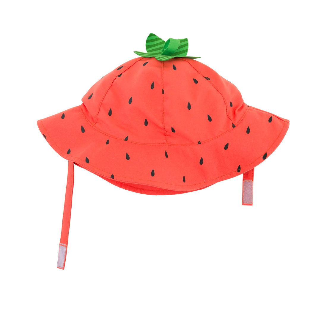 d - ZOOCCHINI - UPF50+ Baby Sun Hat Strawberry 6-12m UPF50+ Baby Sun Hat - Strawberry 855409006166