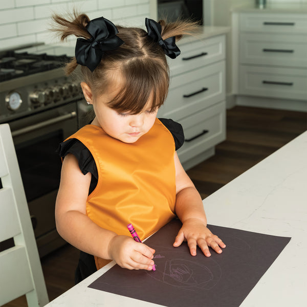 Tablier bavoir anti-salissures - Lot de 2