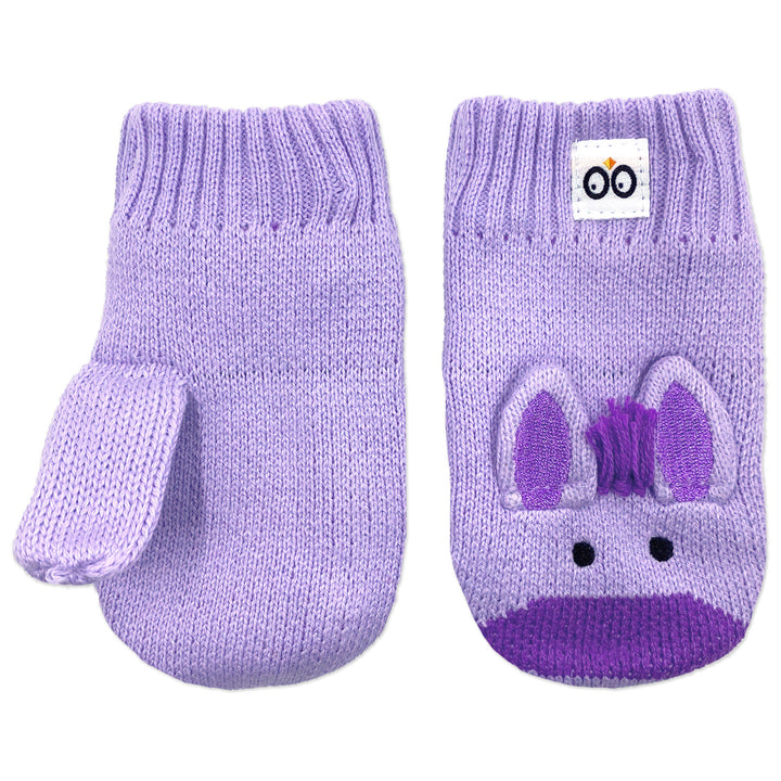 Baby-Toddler Knit Mittens