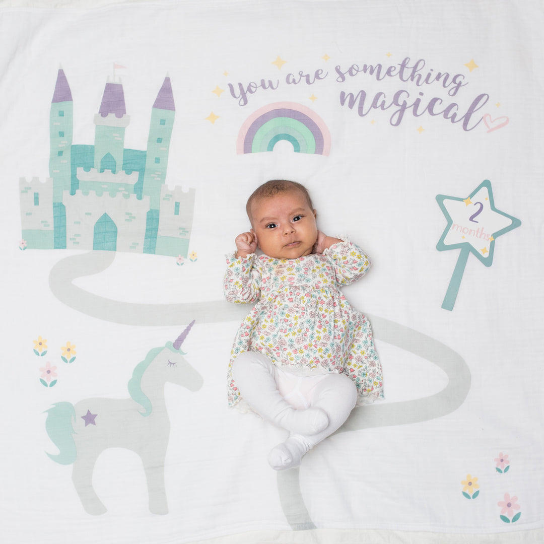 Baby's 1st Year Milestone Blanket - Something Magical