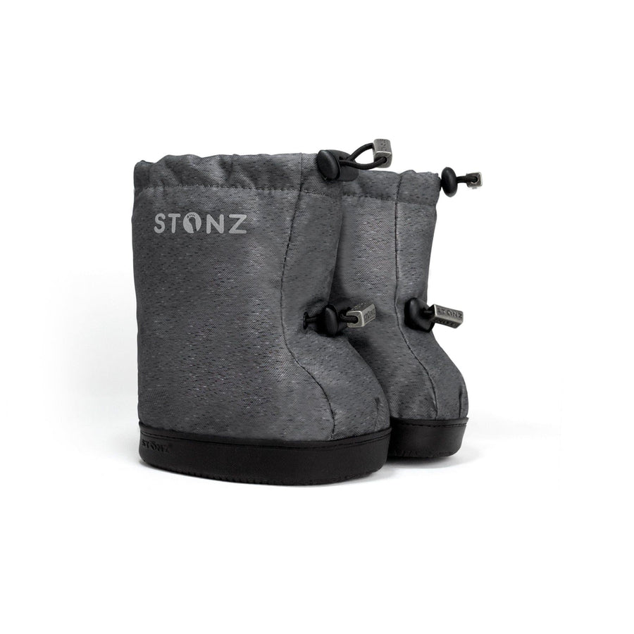 Stonz - F24 - Toddler Booties - Heather Grey - XL 2-3Y Toddler Booties - Heather Grey (Hidden Elastic) 628631008976