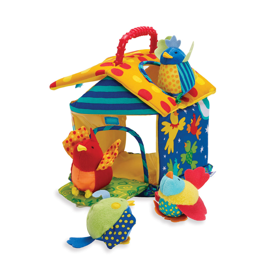 Put and Peek Birdhouse Soft Activity Toy
