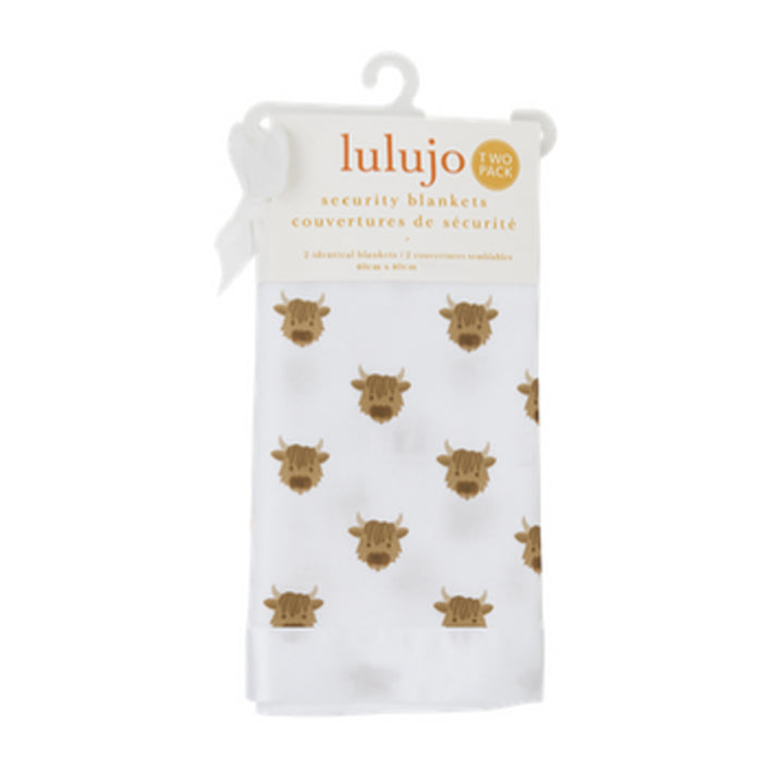 2pk Cotton Security Blankets