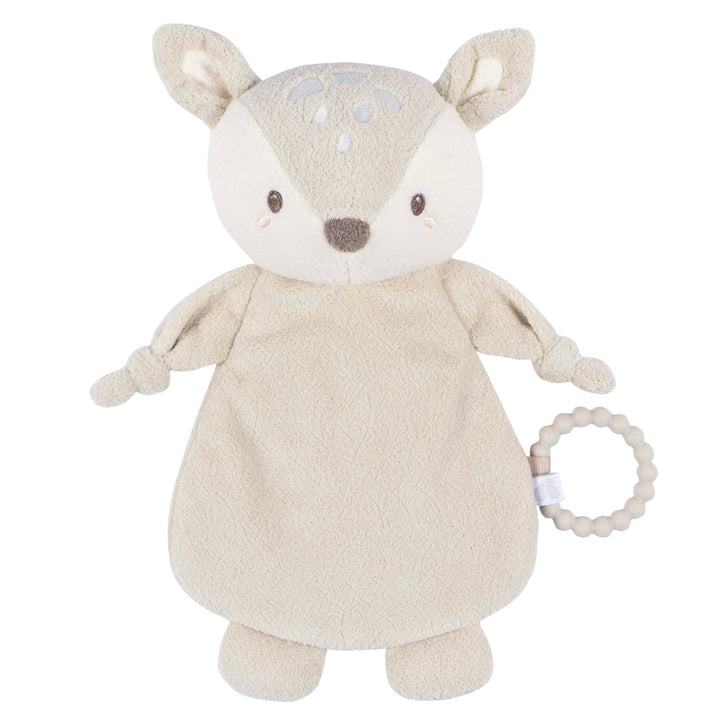 Just Born - OP2401 - Lovey Security Blanket - Fawn Just Born by Gerber Baby Neutral Lovey Security Blanket Fawn - TAN 032633138393