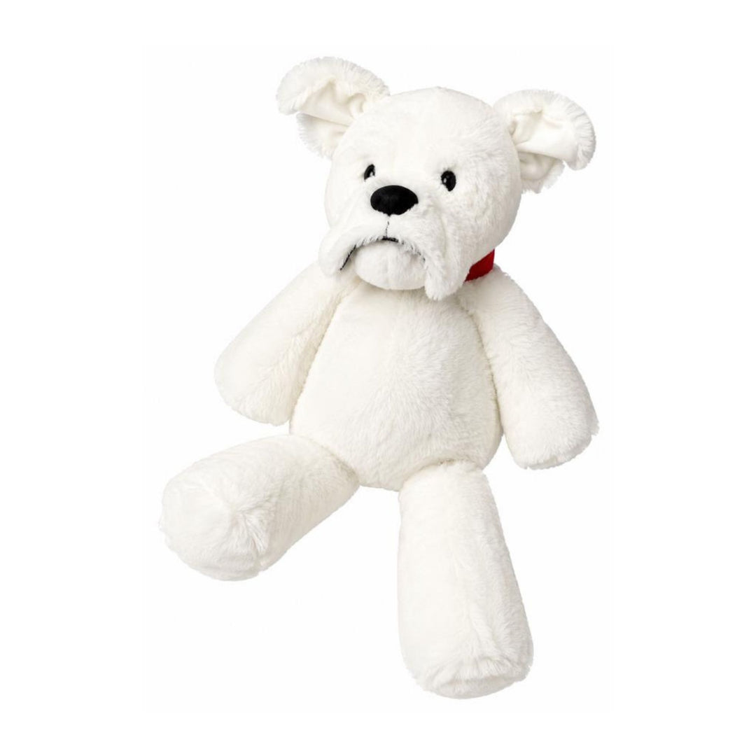 Marshmallow Zoo - White Bulldog 13"