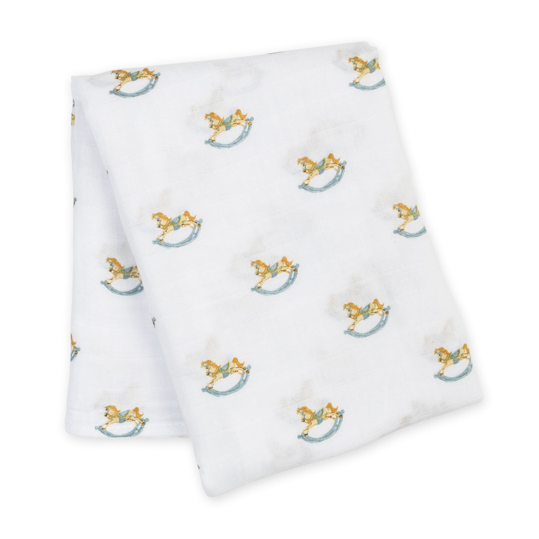 Cotton Muslin Swaddle Blanket - 40x40