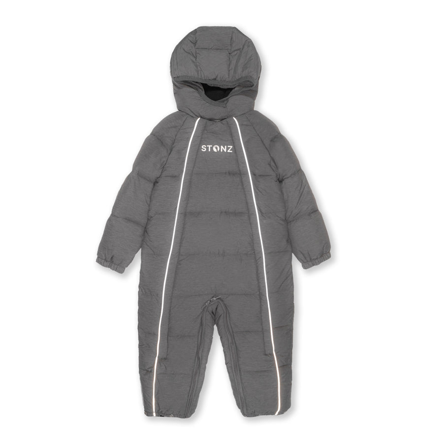 Stonz - F24 - Snow Suit Puffer - Heather Grey - 18-24M Snow Suit - Puffer - Heather Grey 628631011532