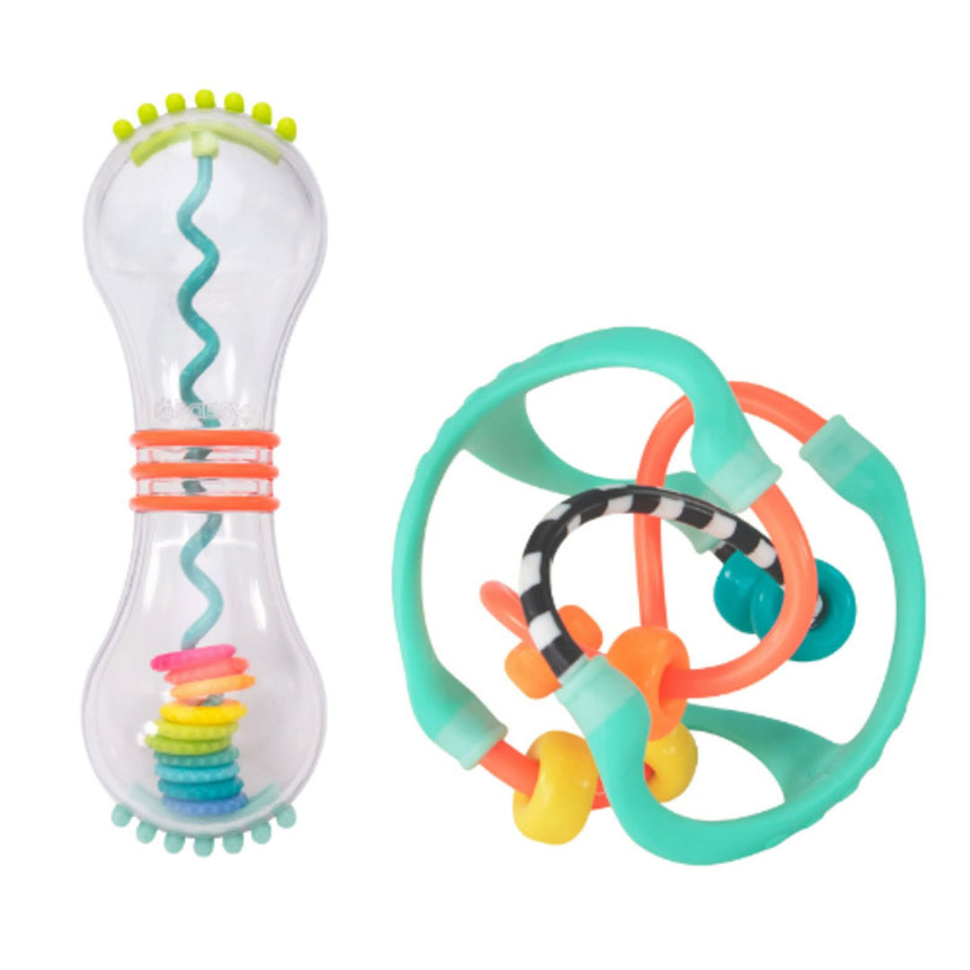 Face Bead Rattle 2PK Busy Beads Rattle Set – Kidcentral Supply