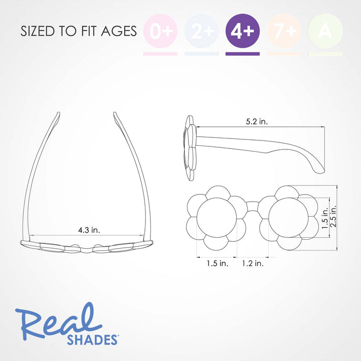 Lunettes de soleil UV incassables Bloom