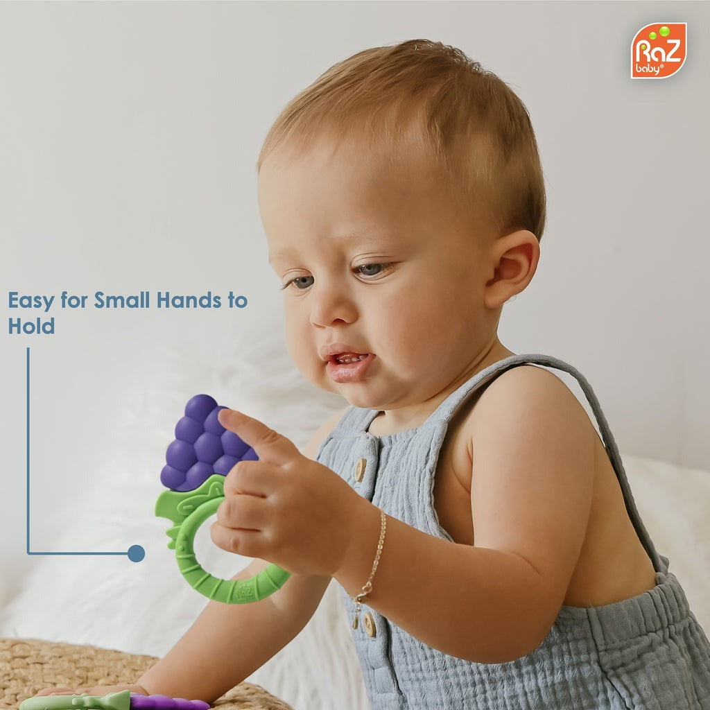 Fruitique Silicone Teethers - 3PK